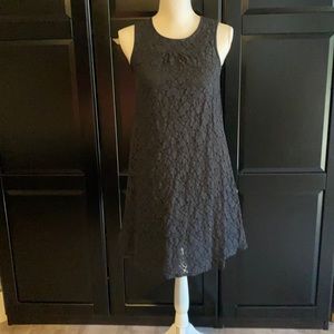 Black lace dress